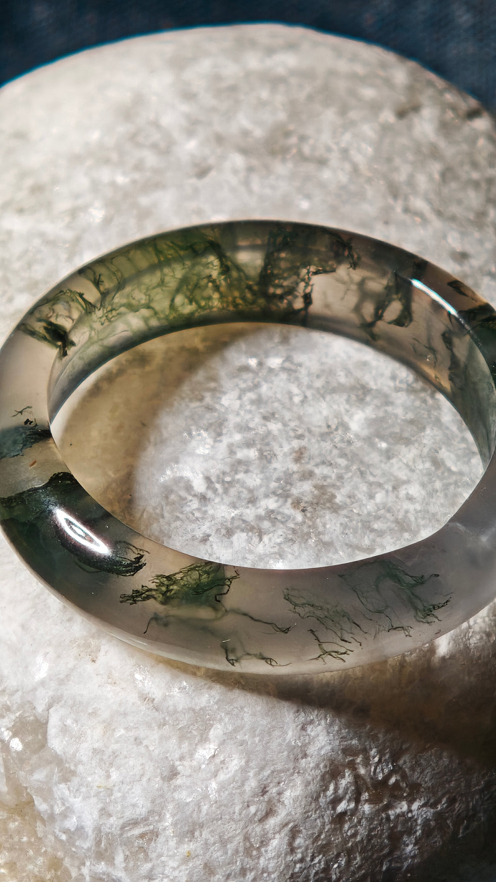 High-Quality Natural Aquatic Plant Jade Ring - Truly Jade Jewelry With Exquisite Aquatic Plant Patterns